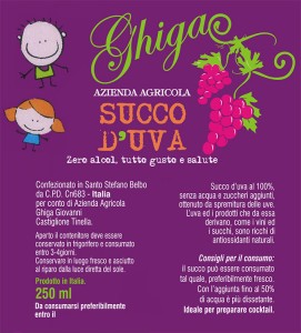 Succo d'Uva - Ghiga