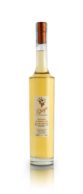Grappa of Moscato Aged