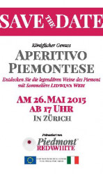 Aperitif Piedmontese – Zurich, 26 May 2015